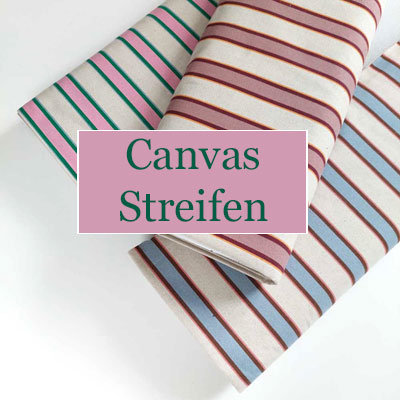 Canvas Stoff Streifen