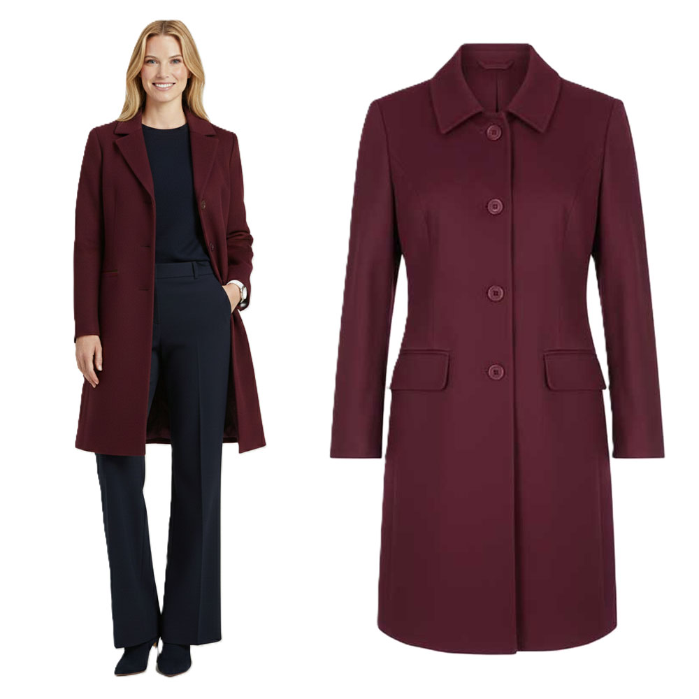 Mantel & Jacke aus Wollstoff n�hen
