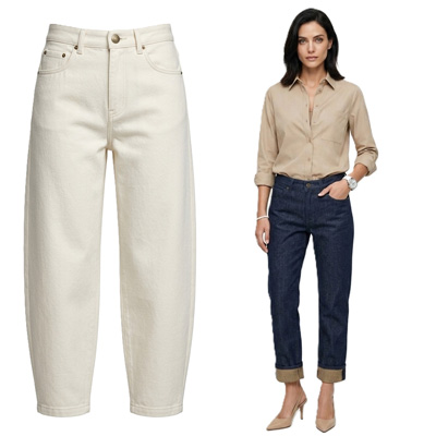 Jeanshose mit Stretch