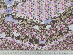 RESTST�CK 90 cm Milliblu's Ethno Folk Viskose Blumen, taupe