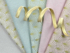 Paspelband uni, gold metallic