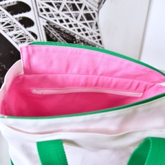 Rei�verschluss 50 cm teilbar, gr�n