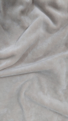 Samtjersey butter weich & elastisch, Sandstone Velvet (helles taupe)