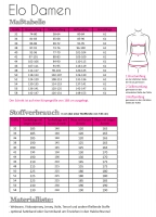 Papierschnittmuster Bluse Elo Damen Fadenk�fer