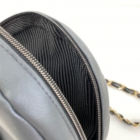 Kunstleder Lederimitat f�r Taschen gepr�gte Optik, dunkelgrau