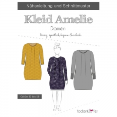 Papierschnittmuster Kleid Amelie Damen Fadenk�fer