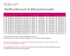 Schnittmuster Babyset Shirt Hose M�tze Fadenk�fer