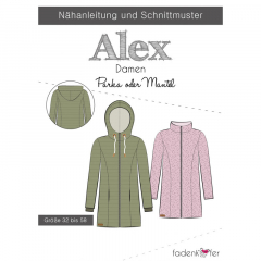 Papierschnittmuster Parka ALEX DAMEN Fadenk�fer