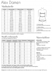 Papierschnittmuster Parka ALEX DAMEN Fadenk�fer
