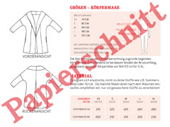 Schnittmuster Damenjacke Frau Kati Studio Schnittreif
