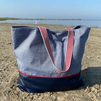 RESTST�CK 37 cm Outdoorstoff Dralon� Teflon Uni, jeansblau
