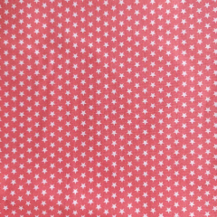 Baumwollstoff KLEINE Sterne Mini Stars, wei� koralle