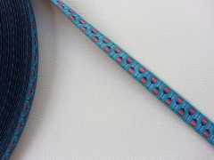 Webband Federblumen Jolijou