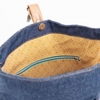 Jeansstoff ohne Stretch Baumwolle, dunkelblau