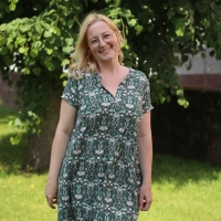 Schnittmuster Boho Kleid Damen Nelina, ki-ba-doo