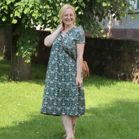 Schnittmuster Boho Kleid Damen Nelina, ki-ba-doo