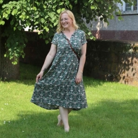 Schnittmuster Boho Kleid Damen Nelina, ki-ba-doo
