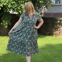 Schnittmuster Boho Kleid Damen Nelina, ki-ba-doo