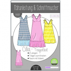Papierschnittmuster Knoten-Kleid CILLIA Damen ki-ba-doo