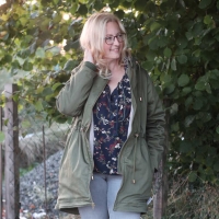 Baumwoll Twill Trenchcoat Stoff Stretch, cremewei�