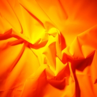 Reflektorstoff Meterware, neonorange