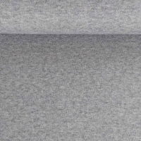 Strickstoff Glattstrick Viskose weich meliert, grau