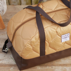 Gurtband Baumwolle Polyester 32 mm, dunkelbraun