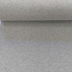 Strickstoff Feinstrick Stoff weich, khaki natur meliert