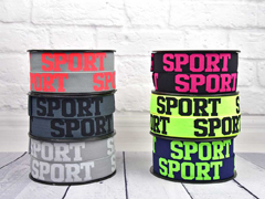 Gummiband Sport 32 mm breit, wei� t�rkis