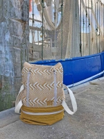 RESTST�CK 27 cm Canvas Stoff uni, beige