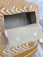RESTST�CK 27 cm Canvas Stoff uni, beige