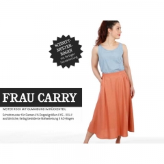 Schnittmuster Rock mit Gummibund im R�ckenteil FRAU CARRY Studio Schnittreif