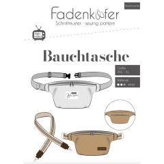 Bauchtasche Crossbody Bag Papierschnittmuster Fadenk�fer