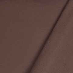 Bio-Sweatstoff French Terry uni, dunkelbraun