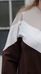 Bio-Sweatstoff French Terry uni, dunkelbraun