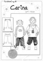 Carina 3/4 Hose Schnittmuster