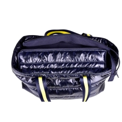 RESTST�CK 99 cm Steppstoff Streifen wattiert matt gl�nzend, hellmintgr�n