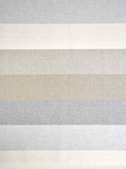 Dekostoff Blockstreifen, cremewei� beige hellgrau