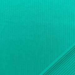 Rippenjersey Stoff uni, Tiffany gr�n