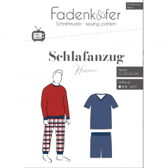 Papierschnittmuster SCHLAFANZUG HERREN Fadenk�fer