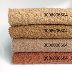 Boucle Stoff Schafsl�ckchen, hellbraun (camel)