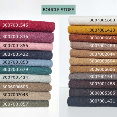 Boucle Stoff Schafsl�ckchen, schilfgr�n