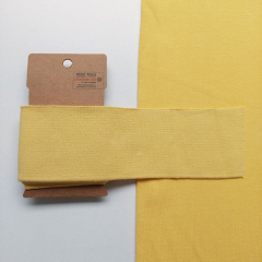 Polo Piqu� Stoff Poloshirt Stoff Baumwolle uni, Pastellgelb (soft yellow)