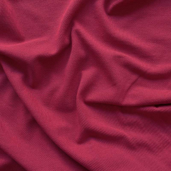 RESTST�CK 51 cm Polo Piqu� Stoff Poloshirt Stoff Baumwolle uni, weinrot