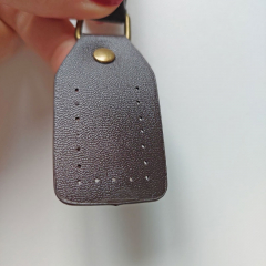 Taschenhenkel Kunstleder 63,5 cm eckig zum Ann�hen, dunkelbraun