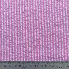 Seersucker Stoff Streifen, pink wei�