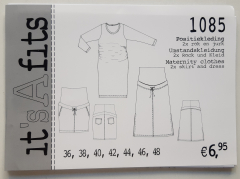1085 Umstandsmode Rock & Kleid Schnittmuster it's A fits