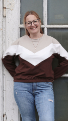 Sweatstoff French Terry uni, cremewei�