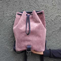 Breitcord Taschenstoff M�belstoff Dekostoff Samtstoff, mauve (blasslila)