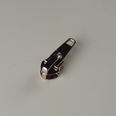 1 Alternativ-Schieber in LightGOLD f�r 1 m Rei�verschluss metallisiert GOLD 6,5 mm Spirale